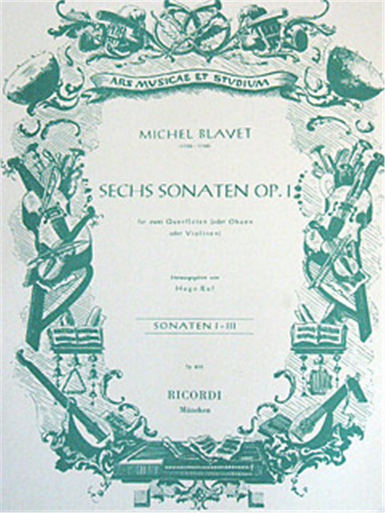 6 Sonaten Op. 1